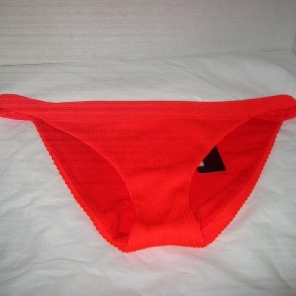 Hollister XL Red Ribbed Bikini